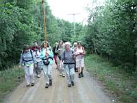 Der Verein in Aktion 2009 auf dem Weg nach Görlitz